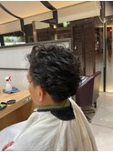 メンズカール系パーマ