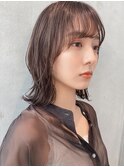 【☆ ボブ　ミディアム　外ハネ　くびれ】田代美宙