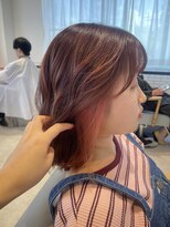 ヘアーサロン フーガ せんげん台店(HAIR SALON fuuga)&nbsp;【暖色】インナーカラー