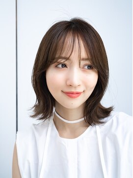 レノラ 本町(LENORA) 20代30代大人かわいいナチュラル暗髪ゆるめパーマヘア