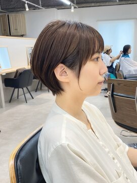 トト 船橋店(toto.) ☆デザインカラーレイヤーカットオリーブベージュ[西船橋/津田沼