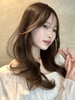 ユニコ(unico)&nbsp;韓国風/レイヤー/小顔/前髪カット/髪質改善/グレージュ/透明感