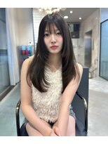 リリー(Lilley)&nbsp;松岡宏海スタイル/天神韓国風/チョコレート/姫カット/前髪/当日