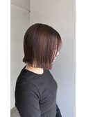 【ぱつっとボブ】