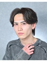 クリーブ 池袋(creeb)&nbsp;フェザーパーマ、センターパート、池袋