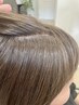 【敏感肌の方に】カット＋頭皮を守るプレケア＋トリートメントカラー