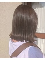 モック(moc) 大人気切りっぱなしボブ