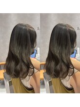 【riko】上品な透明感カラー／柔らかレイヤーカット