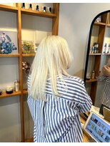 ボニットヘアデザイン(bonitto hair design)&nbsp;ブリーチ抜きっぱなし