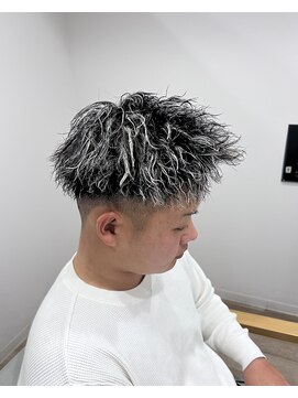 リフト(Lift) メンズ短髪×ホワイトメッシュ