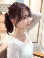 プラグ バイ ネオリーブ(plug by neolive)&nbsp;暗めカラー×髪質改善[髪質改善/縮毛矯正/韓国]T