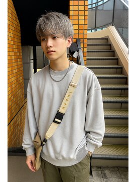 コポル(Copol) メンズハイトーンショート×シルバーアッシュ