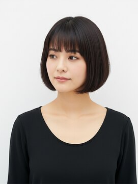 ヴィスコ(visco) ワンレンボブ、前髪あり