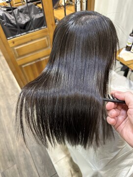 ブローテ ヘアアンドメイク(brote hair&make) 髪質改善+縮毛矯正