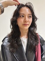 ニール シトロン 名古屋 伏見 丸の内(NEELU citron) 【NEELU__misa】レイヤーたっぷりウェーブパーマ