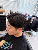 ラグズ 茅ヶ崎(LAGUZ) 【メンズ】大人センターパート×ナチュラルツーブロック 茅ヶ崎