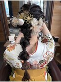 編み下ろし×ポニー