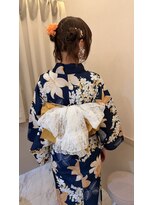ヘアアレンジメント ボガスティーズ 溝の口店(Hair arrangement Vogusty's)&nbsp;浴衣×クラゲヘアで最旬アレンジ 花火大会にも/隅田川花火大会