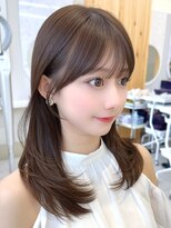 アフロートリノ(AFLOAT Leino)&nbsp;☆レイヤーカット韓国ヘア小顔前髪顔まわりカット髪質改善銀座☆