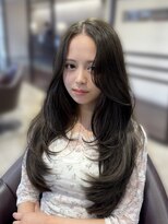 ミラートーク(MIRROR TALK)&nbsp;オリーブベージュ×レイヤーカット