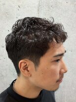 バーバーバー ナカノ(BARBER BAR NAKANO) 抜け感重視!雰囲気のあるツーブロピンパーマ【02】