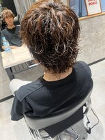メンズサロン アネロ 名駅(Men's salon anhelo)&nbsp;ウルフカット×サーフカール×メンズミディアム