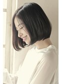 完璧シルエット　前下がりボブ［Belle吉祥寺］