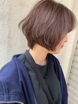 ブルー(BLUE) 【BLUE】メリハリボブ