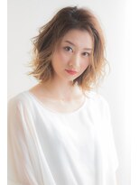 ジャン クロード ビギン 表参道店(JEAN CLAUDE BIGUINE)&nbsp;ハイトーンバレイヤージュミディアム　20代30代40代