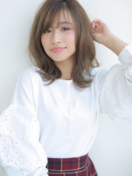 アグ ヘアー チャーム 光が丘店(Agu hair charm) 外ハネで美シルエットミディ