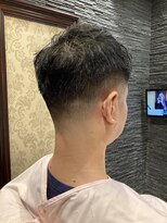 プレミアムバーバー 赤坂店(PREMIUM BARBER produce by HIRO GINZA)&nbsp;ミドルフェード《赤坂/理容室/フェード》