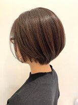 ビーハイブ 一番町店 アヴェダ(BEHIVE)&nbsp;AVEDAカラー×ショコラブラウン　　グラデーションボブ