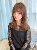 【Lond robin】20代30代くびれ小顔ミディアムレイヤー