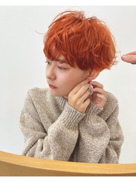 シンス(Since) 【大重】ハイトーン コンパクト ショート マッシュ ウェーブ