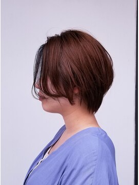 リノ 辻堂(lino) ポイントメッシュ/ショートボブ