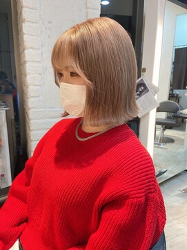 インク サカエ(inq sakae) 透明感ベージュカラー