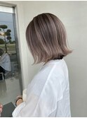 ラテベージュ ×    バレイヤージュ
