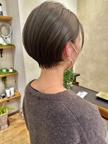 ゴーシェン 津田沼本店(Goshen)&nbsp;ショートボブ×ダークアッシュ