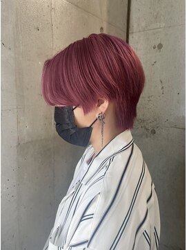 ラニヘアサロン(lani hair salon) ビビットピンク(ブリーチ2回ベース)