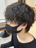 ネオリーブ クーロ メゾン 横浜(Neolive curro Maison)&nbsp;ウルフパーマ×ツイストスパイラルパーマ[メンズ]