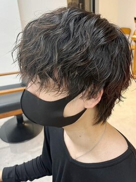 ネオリーブ クーロ メゾン 横浜(Neolive curro Maison) ウルフパーマ×ツイストスパイラルパーマ[メンズ]