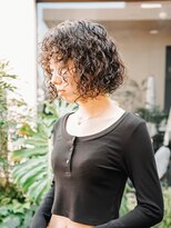 ヴヴ(Bub)&nbsp;hard perm/ボブパーマ　グレージュカラー