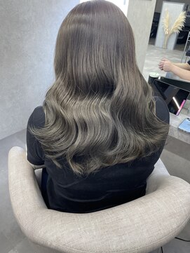 ランド 千葉(land) オリーブグレージュ　髪質改善カラー