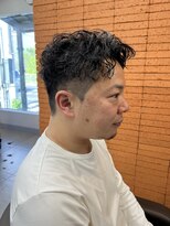 リリ(Liri material care salon by JAPAN)&nbsp;メンズパーマデザイン