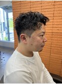 メンズパーマデザイン