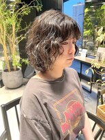 ランベリー(LANVERY)&nbsp;【お洒落な大人】パーマボブウルフ