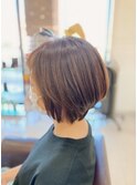 しっとりショートボブ