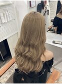 くすみベージュ×ナチュラルハイライト▼miho053