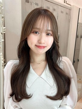 アフロート ルヴア(AFLOAT RUVUA) *20代30代40代◎小顔シースルー前髪レイヤーカット