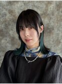 切りっぱなし×ターコイズブルー